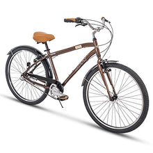 Load image into Gallery viewer, Huffy Mens Commuter Bike, Hyde Park 27.5 inch 3-Speed, Lightweight
