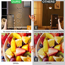 Load image into Gallery viewer, LED Floor Lamp For Living Room , Modern Ring Tall Lamp , Unique Touch Control Standing Lamp , 3 Way Dimmable Stand Light , 39 Inches 24W For Bedroom , Reading , Office , Home , Decorations ,( Black )
