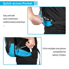 Load image into Gallery viewer, MIRACOL Hydration Backpack with 2L Water Bladder, Thermal Insulation Pack Keeps Liquid Cool up to 4 Hours, Prefect Outdoor Gear for Skiing, Running, Hiking, Cycling (Blue)

