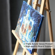Load image into Gallery viewer, GOTIDEAL Stretched Canvas, Multi Pack 4x4", 5x7", 8x10",9x12", 11x14" Set of 10, Primed White - 100% Cotton Artist Canvas Boards for Painting, Acrylic Pouring, Oil Paint Dry &amp; Wet Art Media
