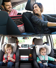 Load image into Gallery viewer, Tsumbay Car Net Pocket Handbag Holder, Purse Holder for Car, Large Capacity Car Purse Holder Between Seats, Strong Bearing Capacity Car Handbag Holder for Driver Storage, Dog Car Barrier - Black
