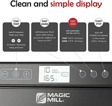 Load image into Gallery viewer, Magic Mill Food Dehydrator Machine (10 Stainless Steel Trays) Digital Adjustable Timer | Temperature Control | Keep Warm Function | Dryer for Jerky, Herb, Meat, Beef, Fruit and To Dry Vegetables
