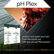 Load image into Gallery viewer, pH Plex Protect &amp; Repair - Double Sachet of Steps 1 &amp; 2, Protect Your Hair While Coloring or Bleaching, Repair Compromised and Damaged Hair
