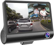 Load image into Gallery viewer, 1080P 170°Wide Angle,4" Dual Lens HD Car DVR Rearview Video Dash Cam Recorder Camera LCD Screen G-Sensor, WDR, Parking Monitor, Loop Recording, Motion Detection
