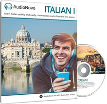Load image into Gallery viewer, AudioNovo Italian - Learn Italian quickly and easily | Tangible success even after the first lesson (Audio program, Italian for beginners)
