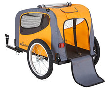 Load image into Gallery viewer, Schwinn Rascal Bike Pet Trailer, For Small and Large Dogs, Small, Orange
