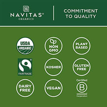 Load image into Gallery viewer, Navitas Organics Cacao Powder, 24 oz. Bag, 45 Servings — Organic, Non-GMO, Fair Trade, Gluten-Free
