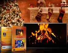 Load image into Gallery viewer, Ambient DVD - Fireplace and Tropical Aquarium - 2 Hours of HD Video Moods -with 25 Minutes Loops
