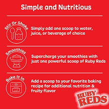 Load image into Gallery viewer, Ruby Reds | Delicious Reds Powder Fruit &amp; Vegetable Supplement with Potent Vitamins, Minerals, Enzymes, Herbs, Nutrients and Probiotics for Overall Health 11 oz. (30 Servings)

