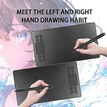 Load image into Gallery viewer, Drawing Tablet VEIKK A50 Graphics Pen Tablet 10x6 inch Active Area,with Smart Gesture Touch and 8 Express Keys,8192 Levels Battery Free Pen,Support Tilt Function Work for MAC Wins and Android/Linux
