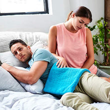 Load image into Gallery viewer, MIGHTY BLISS™ Large Electric Heating Pad for Back Pain and Cramps Relief -Extra Large [12"x24"] - Auto Shut Off - Heat Pad with Moist &amp; Dry Heat Therapy Options - Hot Heated Pad
