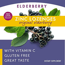Load image into Gallery viewer, Nature's Way Organic Sambucus Lozenge, Elderberry and Zinc, 24 count pouch (Packaging May Vary)

