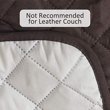 Load image into Gallery viewer, RHF Reversible Sofa Cover, Couch Covers for 3 Cushion Couch, Couch Covers for Sofa, Couch Cover, Sofa Covers for Living Room,Couch Covers for Dogs, Sofa Slipcover,Couch Protector(Sofa:Chocolate/Beige)
