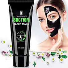 Load image into Gallery viewer, Piero Lorenzo Blackhead Remover Mask, Blackhead Peel Off Mask, Face Mask, Blackhead Mask, Black Mask Deep Cleansing Facial Mask for Face Nose 60g
