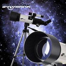 Load image into Gallery viewer, Telescope for Kids 70mm Apeture Travel Scope 400mm AZ Mount - Good Partner to View Moon and Planet - Good Travel Telescope with Backpack for Kids and Beginners
