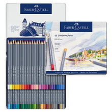 Load image into Gallery viewer, Faber-Castell Creative Studio Goldfaber Watercolor Pencils (48Count)
