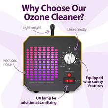 Load image into Gallery viewer, Home Sanitizer Solutions Ozone Generator for Home and Commercial Use - Sterilizes Air with Sanitizing Effect - 10,000mg/h, O3 Air Purifier and Ionizer Machine
