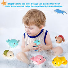 Load image into Gallery viewer, FAYOGOO Bath Toys, 6 Pack Baby Bath Toys for Toddlers 1-3, Floating Wind-up Toys Swimming Pool Games Water Play Set Gift for Bathtub Shower Beach Infant Toddlers Kids Boys Girls Ages 4-8 Years Old
