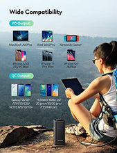 Load image into Gallery viewer, Portable Charger RAVPower 80W AC Outlet Power Bank 20000mAh 30W PD USB C Laptop Charger External Battery Pack for MacBook Pro Dell iPad Pro Nintendo Switch iPhone Samsung(USB C Charger Not Included)
