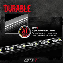Load image into Gallery viewer, OPT7 60" Redline LED Tailgate Light Bar - TriCore LED - Weatherproof Rigid Aluminum No-Drill Install - Full Featured Reverse Running Brake Turn Signal
