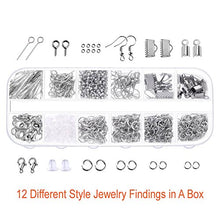 Load image into Gallery viewer, Paxcoo Jewelry Making Supplies Kit with Jewelry Tools, Jewelry Wires and Jewelry Findings for Jewelry Repair and Beading
