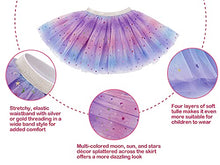 Load image into Gallery viewer, Girls Tutu Purple Tutu Rainbow Princess Ballet Toddler Tutus for Girls, Lt Pur Rainbow, 2-6 Years
