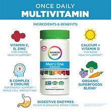Load image into Gallery viewer, Rainbow Light Men’s One Multivitamin – High Potency with Vitamin C, D &amp; Zinc for Immune Support, Non-GMO, Vegetarian – 150 Tablets (5 Month Supply)
