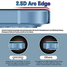 Load image into Gallery viewer, QHOHQ 3 Pack Screen Protector Compatible for iPhone 13 Pro Max 6.7" with 3 Pack Camera Lens Protector, Ultra HD Full Screen Tempered Glass, 9H Hardness, Scratch Resistant, Easy Install - Case Friendly
