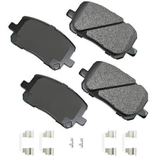 Load image into Gallery viewer, Akebono ACT923A Ultra-Premium Ceramic Front Disc Brake Pads, GREY
