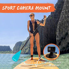 Load image into Gallery viewer, DAMA 10'6"x32"x6" Inflatable Stand Up Paddle Board, Yoga Board, Camera Seat, Floating Paddle, Hand Pump, Board Carrier, Waterproof Bag, Drop Stitch, Traveling Board for Surfing
