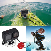 Load image into Gallery viewer, HSU Surf Mounts and Accessories for Snorkeling, Surfing, Wakeboarding Fitting GoPro Hero 10,9,8,7, 6,5,4, 3+, 3, 2, Session, Black, Silver, AKASO Campark and Other Action Cameras (Surfing Kit)
