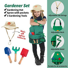 Load image into Gallery viewer, Born Toys Dress Up &amp; Pretend Play 3-in-1 Premium Kids Costumes Set - Washable Kids Dress Up Clothes for Play - Scientist, Explorer &amp; Gardener as Dress Up Clothes for Little Girls &amp; Boys Ages 3-7
