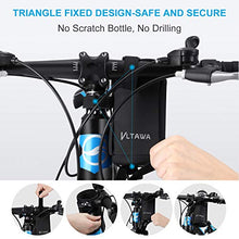 Load image into Gallery viewer, VLTAWA Premium Bike Water Bottle Cage, Bicycle Bottle Holder Bag with Shoulder Strap-Waterproof-Insulation-Durability-Secured Mountain Bike Cup Holder with Pocket, Suit for all Bikes, No Screws Needed
