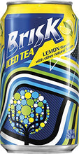 Load image into Gallery viewer, Lipton Brisk Lemon Iced Tea, 12 Fl Oz (pack of 12)
