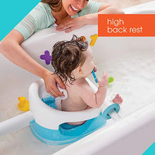 Load image into Gallery viewer, Summer My Bath Seat (Aqua) - Baby Bathtub Seat for Sit-Up Bathing, Provides Backrest Support and Suction Cups for Stability - This Baby Bathtub is Easy to Set-Up, Remove, and Store
