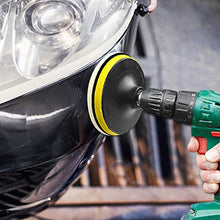 Load image into Gallery viewer, 6 Inch Buffing Wool Pads 8PCS Kit, Felt Polishing Pad Buffing Wheel for Drill Woolen Wax Pad and 5/8''-11 Thread Hook &amp; Loop Backer Plate with Drill Adapter for Car Boat Polish, Waxing, Sealing, Glaze
