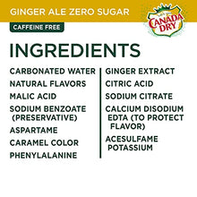 Load image into Gallery viewer, Diet Canada Dry Ginger Ale Soda, .5 Liter Bottle, 6 Count
