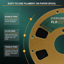 Load image into Gallery viewer, OVERTURE Silk Filament PLA 1.75mm Clog-Free Shiny 3D Printer Consumables, 1kg Spool (2.2lbs), Dimensional Accuracy +/- 0.03 mm, Fit Most FDM Printer,Silk Copper
