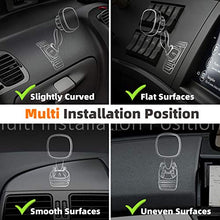 Load image into Gallery viewer, eSamcore Phone Holder for Car - Magnetic Car Phone Mount for Vehicle Dashboard, [Double 360 Adjustable Stand] Cell Phone Automobile Cradles with Strong Magnets for iPhone Samsung Galaxy Mobile Phone
