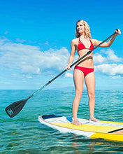 Load image into Gallery viewer, OCEANBROAD SUP Paddle Board Paddle 3 Pieces Adjustable Carbon Shaft Stand up Paddle with Bag
