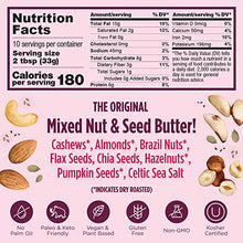 Load image into Gallery viewer, Natural Power Fuel Crunchy Nut Butter by NuttZo | 7 Nuts &amp; Seeds Blend, Paleo, Non-GMO, Gluten-Free, Vegan, Kosher | 1g Sugar, 6g Protein | 12oz Jar (Pack of 6)
