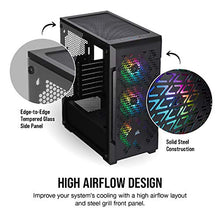 Load image into Gallery viewer, Corsair iCUE 220T RGB Airflow Tempered Glass Mid-Tower Smart Case - Black (CC-9011173-WW) &amp; Vengeance RGB PRO 16GB (2x8GB) DDR4 3200MHz C16 LED Desktop Memory - Black (CMW16GX4M2C3200C16)
