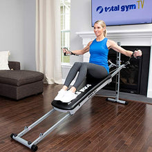 Load image into Gallery viewer, Total Gym APEX G1 Versatile Indoor Home Workout Total Body Strength Training Fitness Equipment with 6 Levels of Resistance and Attachments
