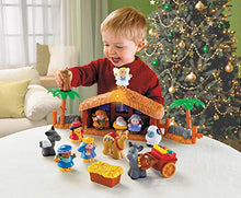 Load image into Gallery viewer, Fisher-Price Little People Christmas Story Brown, Blue, Green, 1-5 Years
