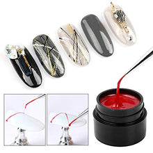 Load image into Gallery viewer, Braceus DIY Pulling Line Silk Spider Painting Drawing Gel UV Nail Art Lacquer Varnish 21
