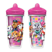 Load image into Gallery viewer, Playtex Sipsters Stage 3 Paw Patrol Spill-Proof, Leak-Proof, Break-Proof Spout Cup for Girls, 9 Ounce - Pack of 2
