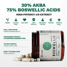 Load image into Gallery viewer, Tribe Organics, 420mg Boswellia Complex for Joint Support, Muscle Relief, Reduce Inflammation - Organic, Vegan, Non GMO, High-Potency - Boswellin Super with Ginger Extract &amp; Black Pepper, 120 Capsules
