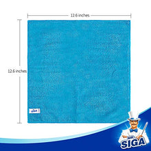 Load image into Gallery viewer, MR.SIGA Microfiber Cleaning Cloth,Pack of 12,Size:12.6" x 12.6"
