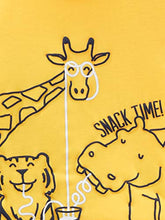Load image into Gallery viewer, Simple Joys by Carter's Toddler Boys' 4-Piece Pajama Set (Short-Sleeve Poly Top &amp; Fleece Bottom), Animal/Trucks, 5T
