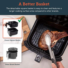 Load image into Gallery viewer, COSORI Air Fryer Max XL(100 Recipes) Electric Hot Oven Oilless Cooker LED Touch Digital Screen with 11 Presets, Preheat&amp; Shake Reminder, Nonstick Basket, 1700W, 5.8 QT-Black

